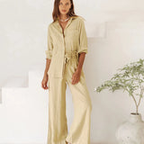 The Oversized Pocket Linen Shirt