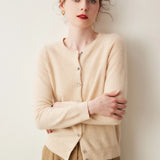 Ashford Cashmere Crew Cardigan