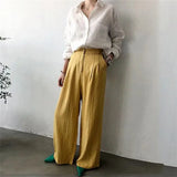 The Soft Linen Open Collar Shirt