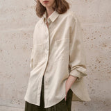 The Oversized Pocket Linen Shirt