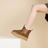 Women's Holmstead Leather Fur Boots