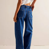 Candace High-Waist Wide-Leg Denims