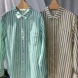 The Classic Stripe Linen Shirt