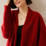 Briarwood Cashmere Shawl Sweater
