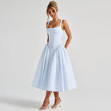 Como A-Line Midi Dress