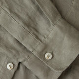 The Cropped Linen Overshirt