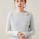 Maribel Buttoned Cashmere Sweater