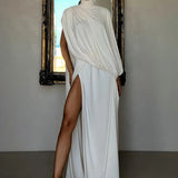 Women’s Draped Two-Piece Skirt Set