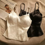 Jacquard Satin Corset