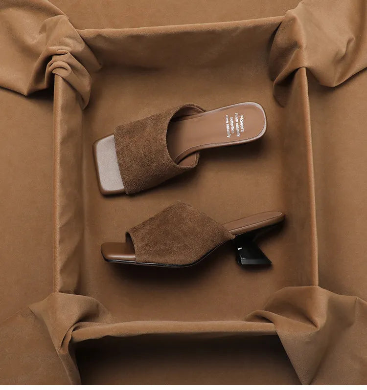 Pisa Italian Open-Toe Heel