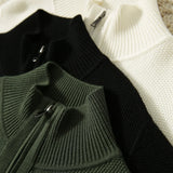 Natasha Wool Zip Cardigan