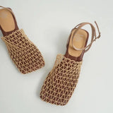 Fallon Mesh Weave Heels