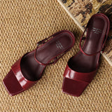 Venice Italian Leather Wide-Fit Heel