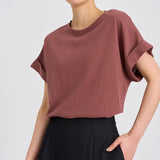 The Rolled Cuff Oversized Tee