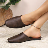 Milan Italian leather Mules