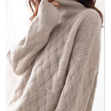 Cambria Cable Turtleneck Sweater