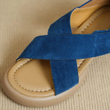 Tulum Suede Platform Sandal