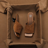 Antibes Open-Toe Heel