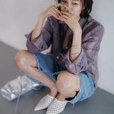 The Pleated Linen Button Shirt