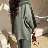 Sorrento Relaxed Linen Set