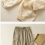 Fleurine Linen Pants