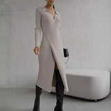 Théa Wrap Midi Dress