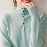 Louison Half-Button Pullover Sweater