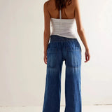 Audrey Wide-Leg Denim Jeans