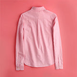 Pastel Oxford Elegant Blouses