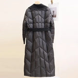 Margaux Wool-Trim Down Coat