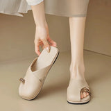 Minimalist Buckle Sandals