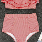 Riviera Ruffle Bandeau Bikini