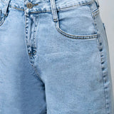 Cotton Vintage Denim Shorts
