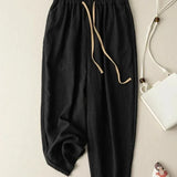 The Chambray Linen Tapered Pant