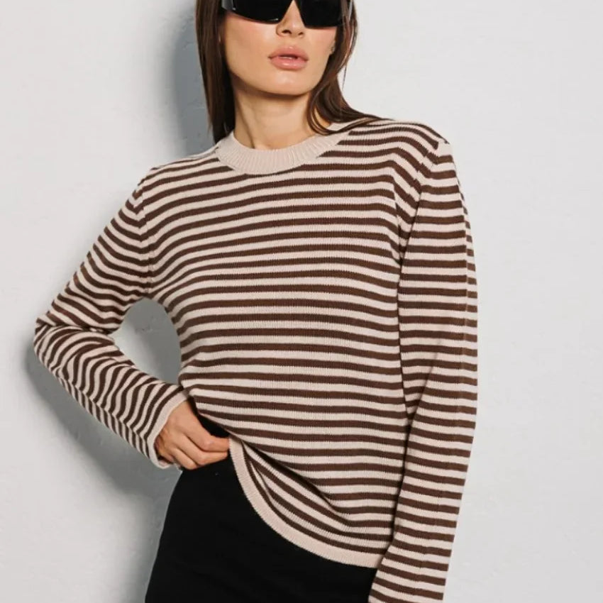 La Rochelle Striped Top