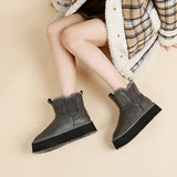 Women's Holmstead Leather Fur Boots