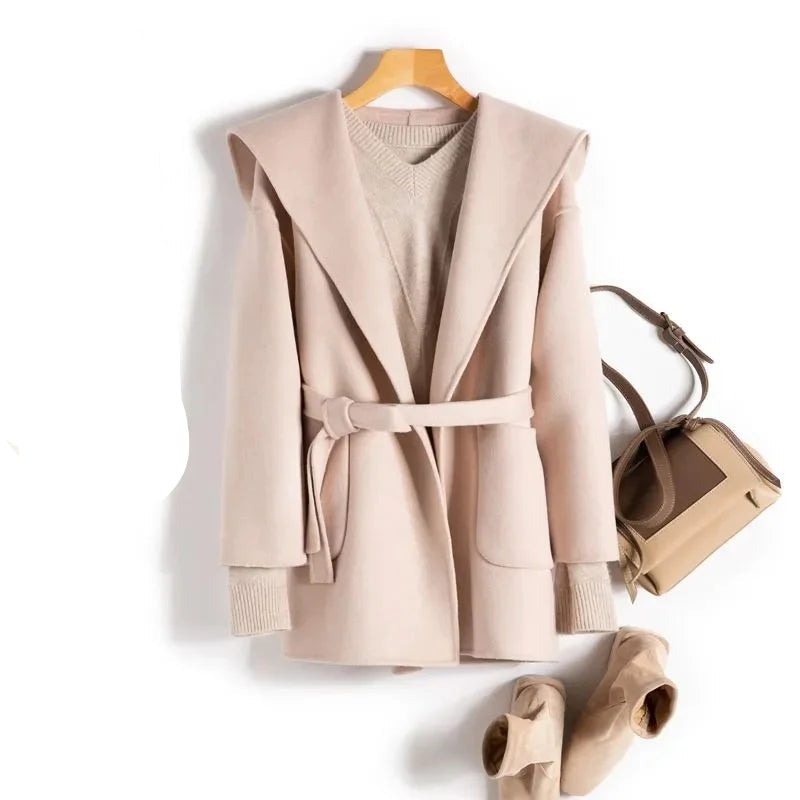 Maravine SoftCash Hooded Overcoat