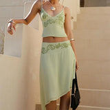 The Garden Mesh Two-Piece Set