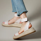 Classic Women's Leather Strap Sandals