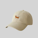 Doggy Embroidered Baseball Cap