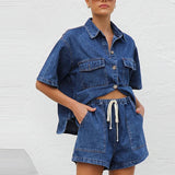 Olivia Denim 2-Piece Set
