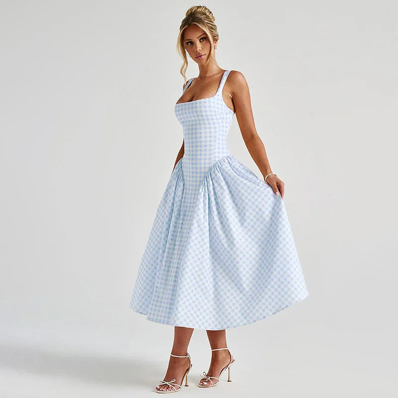 Como A-Line Midi Dress
