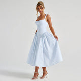 Como A-Line Midi Dress
