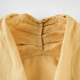 Valienne Drape Linen Vest
