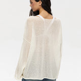 Liora Relaxed Crewneck Sweater