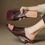 The Verona Sculpted Mule