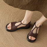 Laguna Braided Leather Sandal