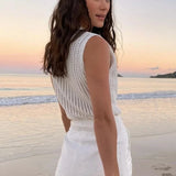 Amalfi Hollow Knit Tank