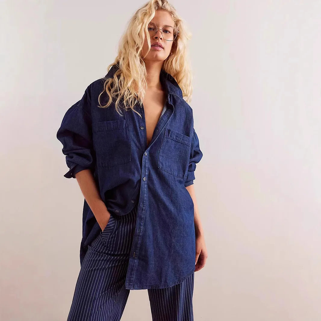 Marais Washed Denim Overshirt