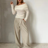 Orvieto Off-Shoulder Knit Top